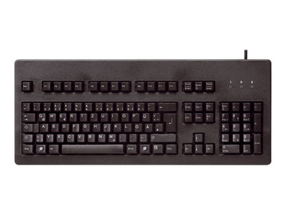 CHERRY TAS G80-3000 Ενσύρματο Πληκτρολόγιο DE-Layout με Μαύρους Διακόπτες