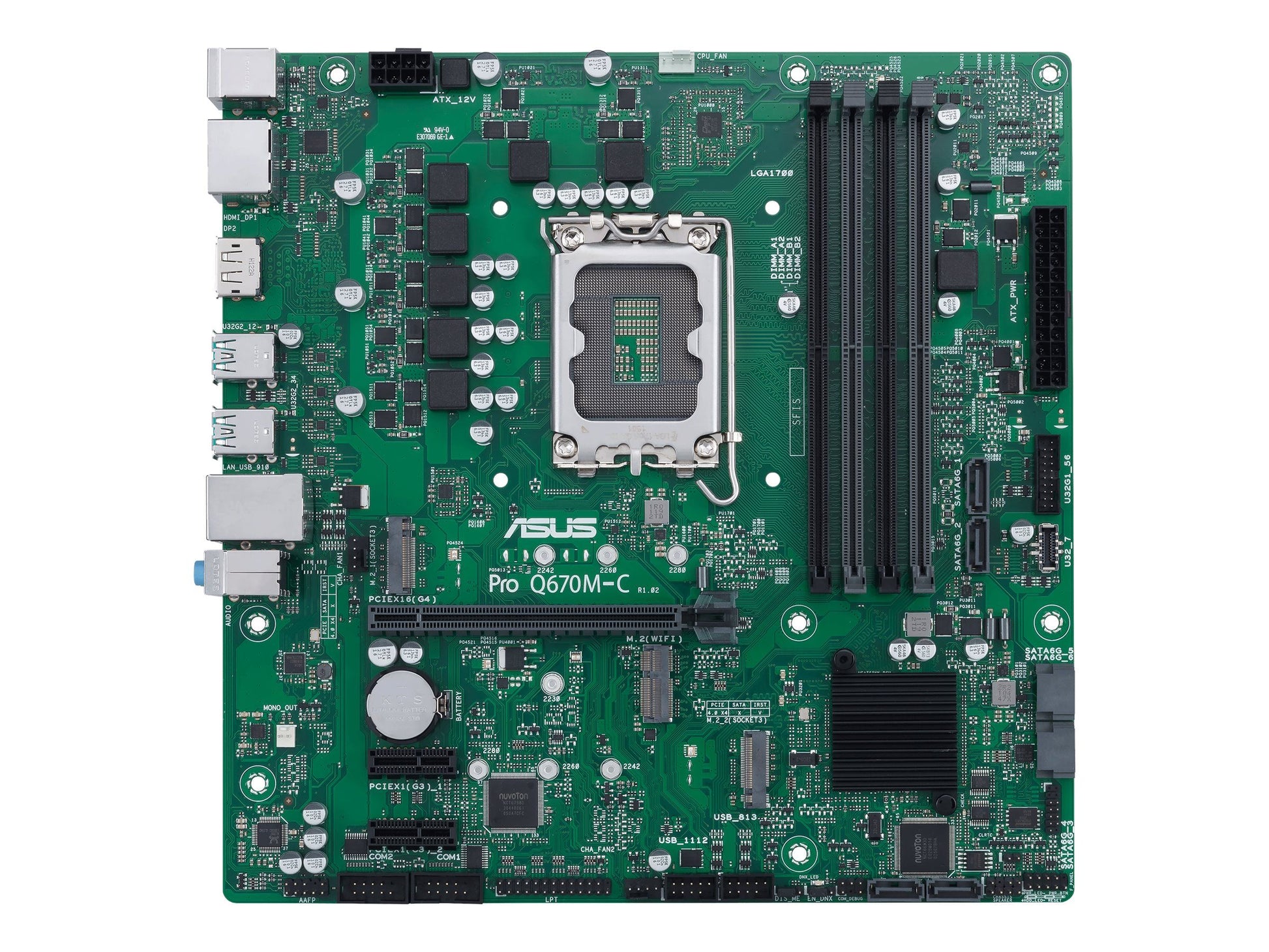 MB ASUS PRO Q670M-C-CSM (Intel 1700 DDR5 mATX)