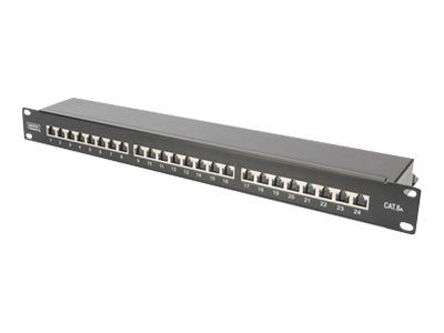 DIGITUS Patchpanel 1HE 24-Port Cat6a