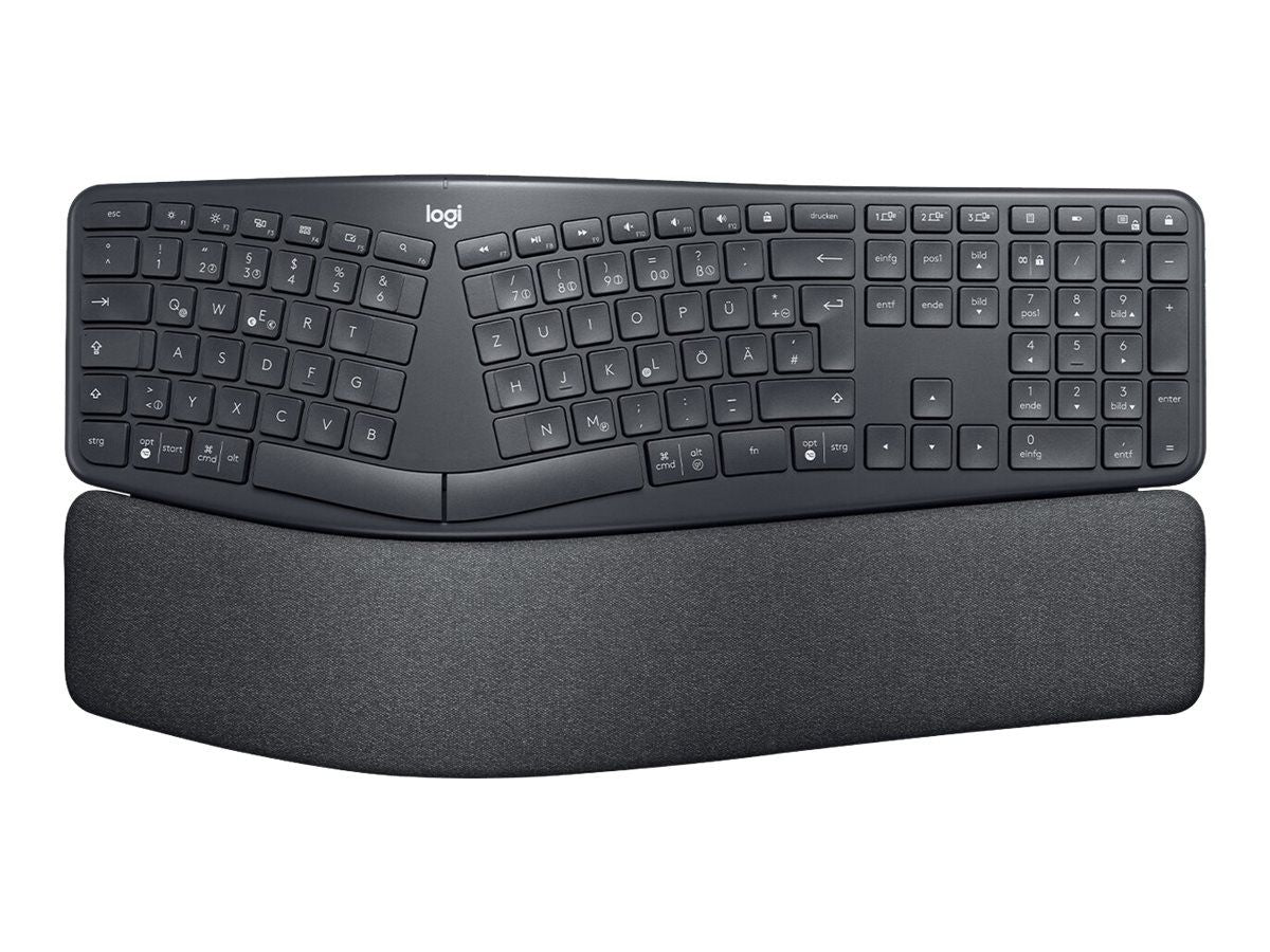 Logitech K860 Ασύρματο Πληκτρολόγιο Μαύρο