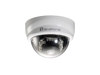 LevelOne IPCam FCS-3101 Dome 2MP H.264 IR6,0W PoE