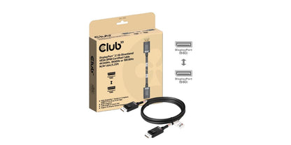 Club3D DP-Kabel 2.1 DP80 zertifiziert   1,6m 10K/8K/4K St/St retail