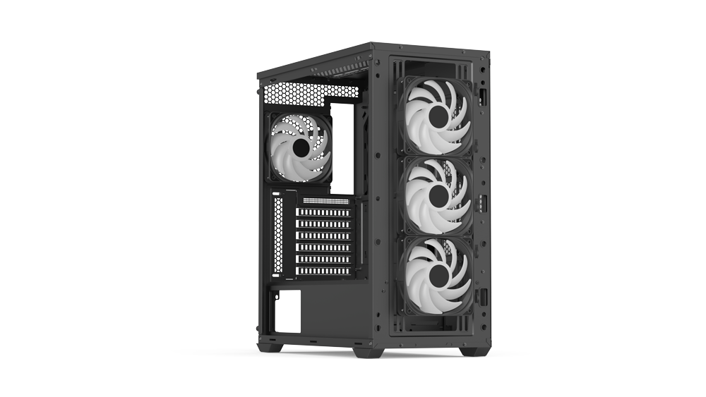 AeroCool Geh Midi D502A-G-BK-V1 (B/Mesh/ATX)