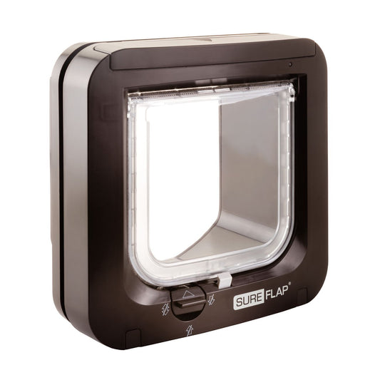 SUREFEED Mikrochip Katzenklappe Καφέ