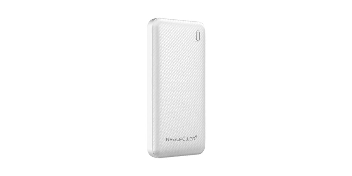 REALPOWER PB-10000 SSB,10.000mAh,Feststoffbatterie,weiss