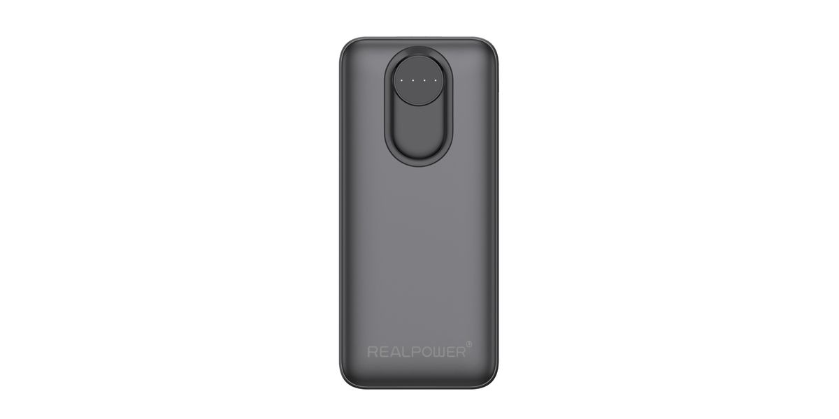 REALPOWER PB-20000 Pro,20.000 mAh,30W,2x USB-A,1x USB-C blac