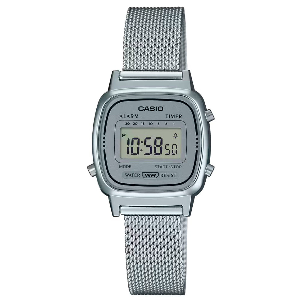 Watch Casio Women LA670WEM-7DF (30,3MM) Grey