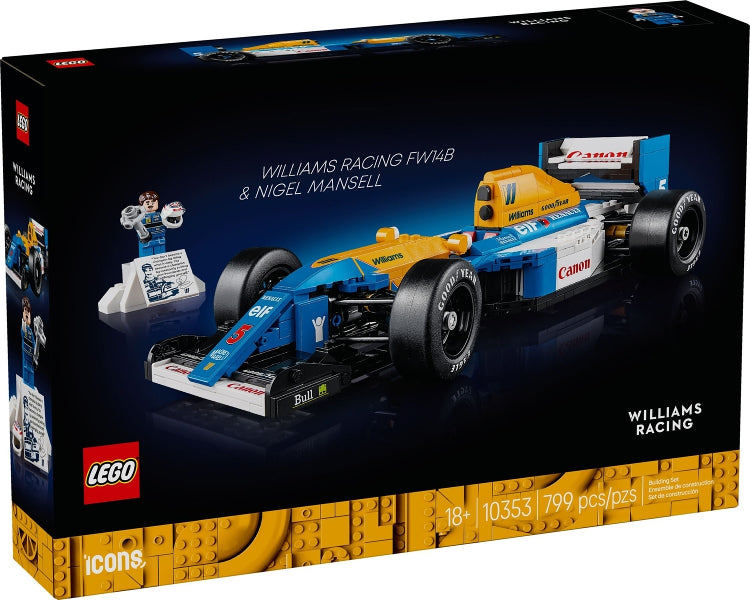 LEGO Williams Racing FW14B & Nigel Mansell