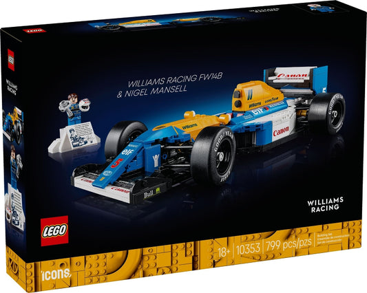 LEGO Williams Racing FW14B & Nigel Mansell