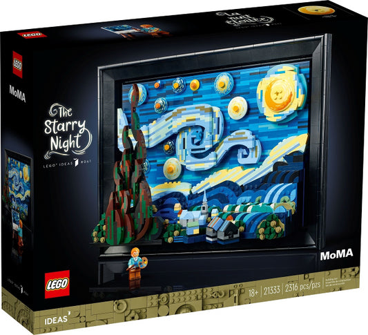 LEGO Vincent van Gogh - The Starry Night