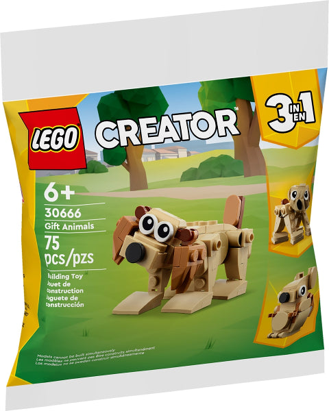 30666 Creator 3-in-1 Geschenkset mit Tieren (Polybag)