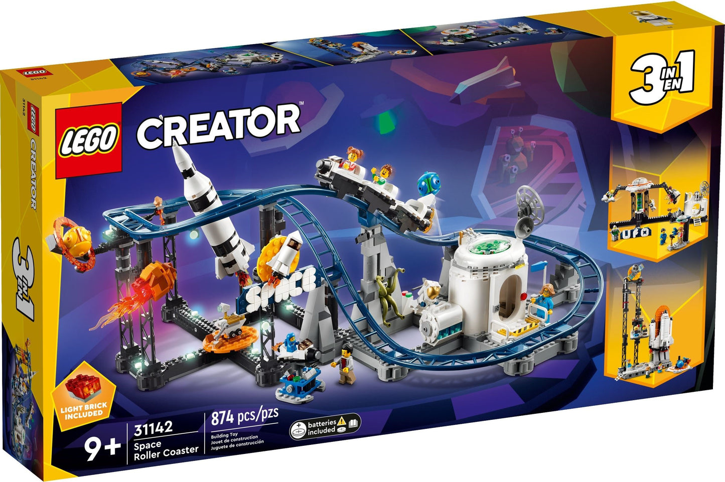 31142 Creator 3-in-1 Weltraum-Achterbahn