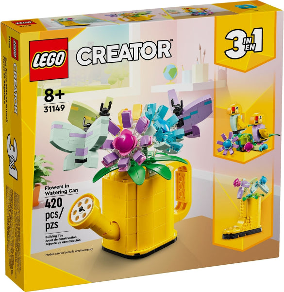 31149 Creator 3-in-1 Gießkanne mit Blumen