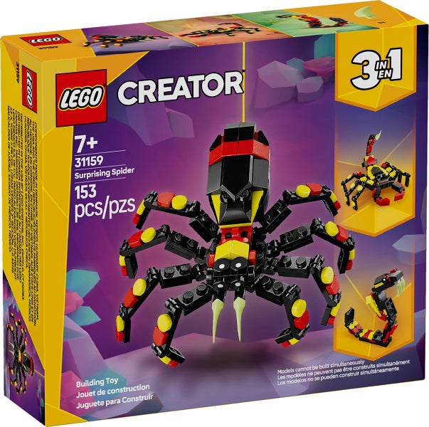 31159 Creator 3-in-1 Wilde Tiere: Überraschungsspinne