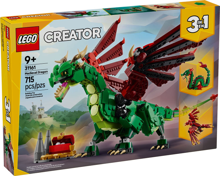 31161 Creator 3-in-1 Grüner Drache