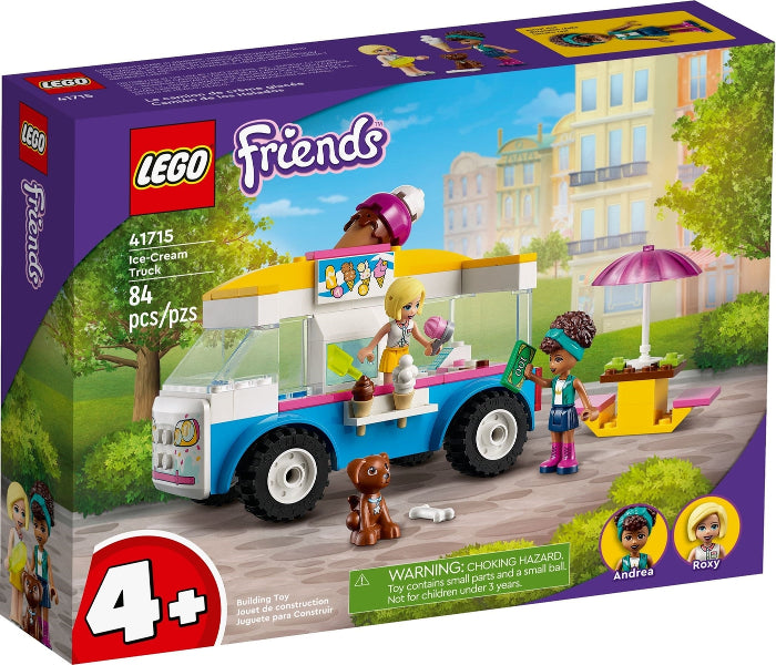 41715 Friends Eiswagen (Mit Fahrzeug und 2 Friends Mini-Figuren)