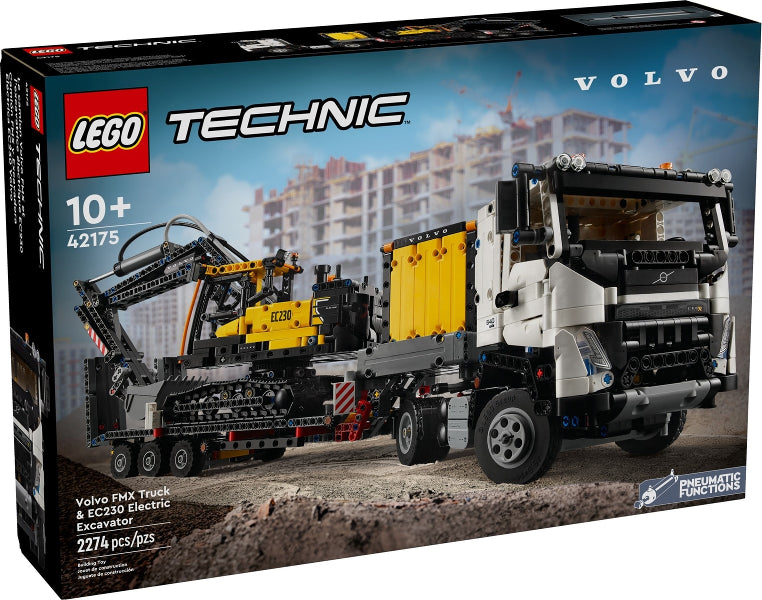 LEGO Volvo FMX Truck & EC230 Electric Excavator