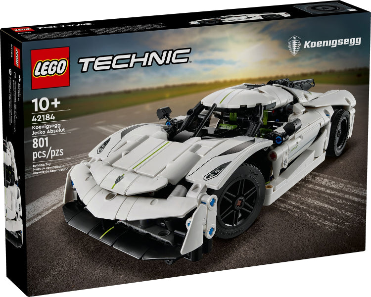 LEGO Koenigsegg Jesko Absolut White Hypercar