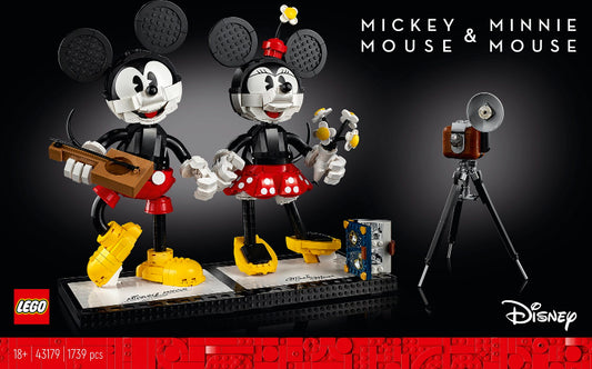 LEGO Mickey Mouse & Minnie Mouse Buildable Characters