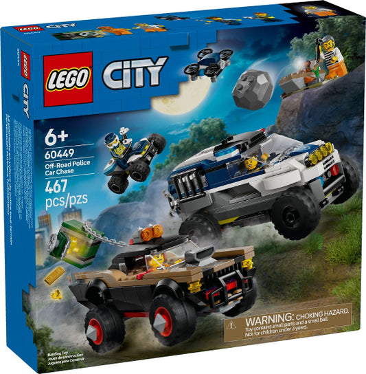 LEGO Off-Road Police Car Chase