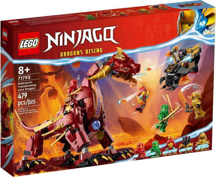 LEGO Heatwave Transforming Lava Dragon