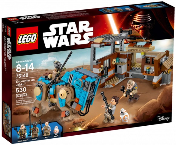 LEGO encounter on Jakku