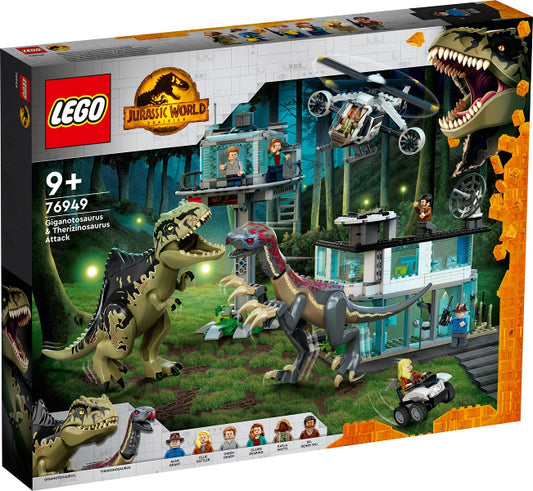 LEGO Giganotosaurus & Therizinosaurus Attack