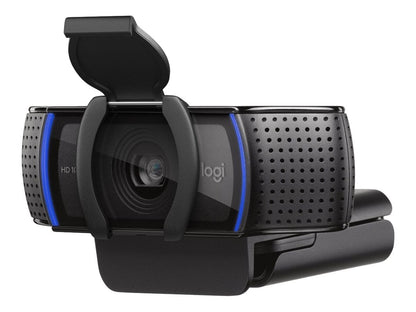 Logitech HD Webcam C920s Pro Μαύρη