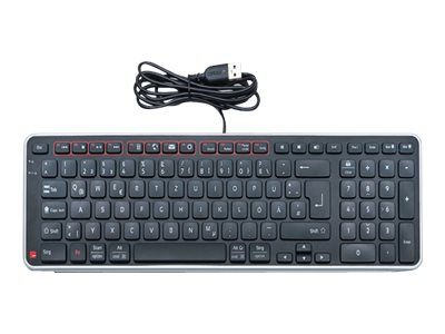 Contour Balance Tastatur με καλώδιο DE-Layout - Μαύρη