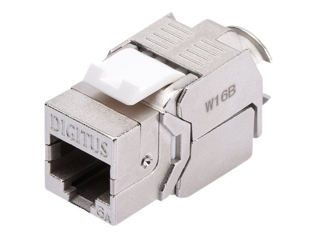 DIGITUS Keystone Jack Cat6a RJ45 Μεταλλικό Set 24 Τεμ.