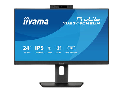 IIYAMA 60.5cm (23,8") XUB2490HSUH-B2 16:9 HDMI+DP WebCam