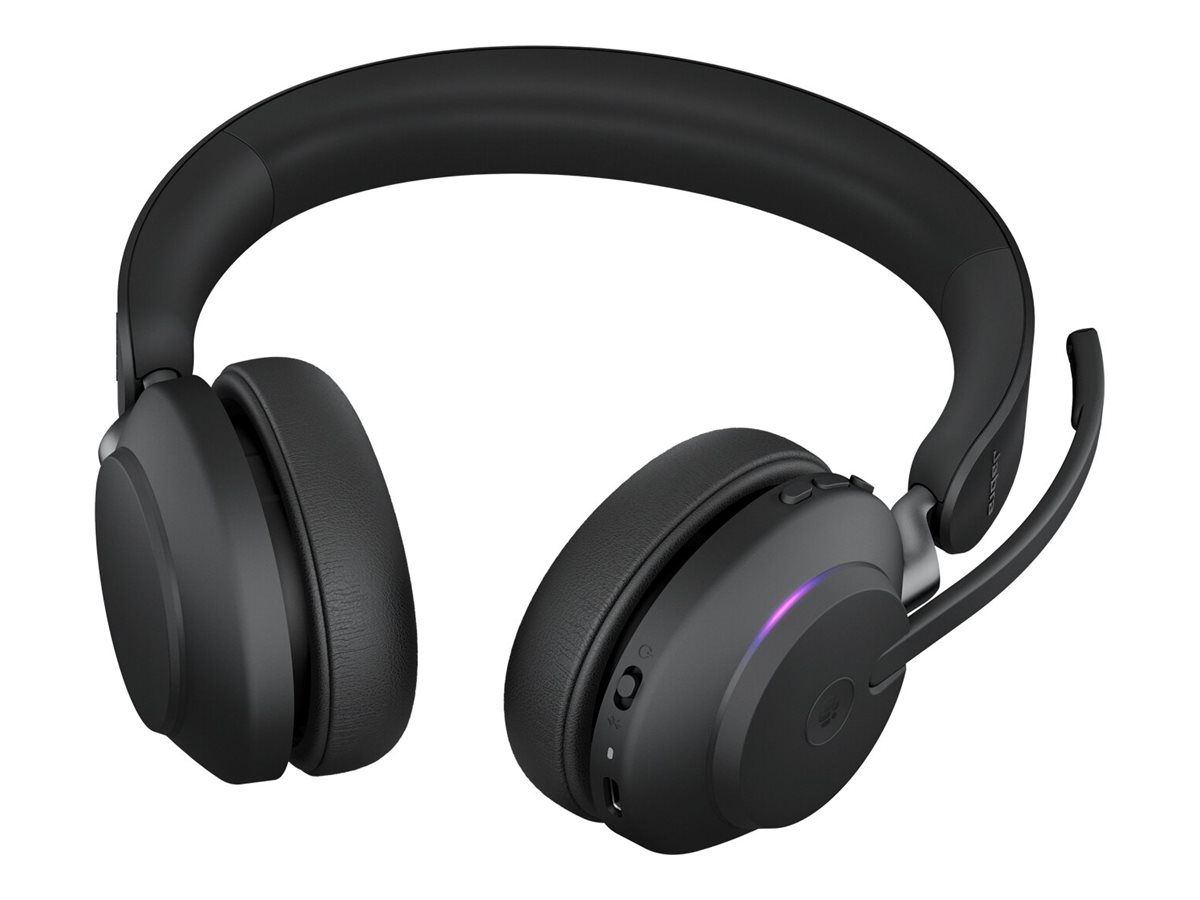 Jabra Evolve2 65 MS Duo Headset με Link 380c