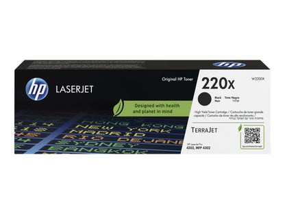 HP 220X Μαύρη Τονερπατρόνη LaserJet