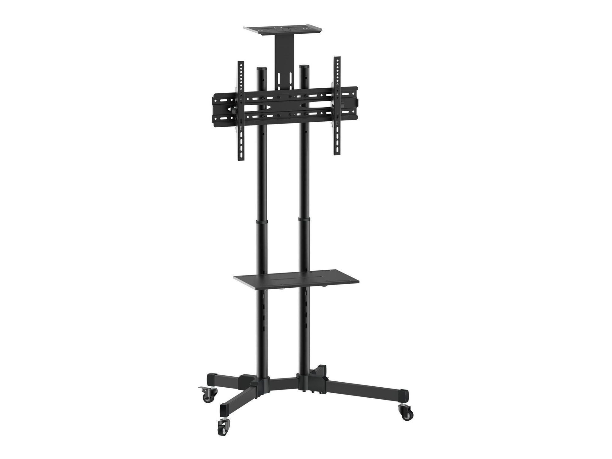Equip Bodenstandhalter 37"-70" με 2 Ράφια - Μαύρος