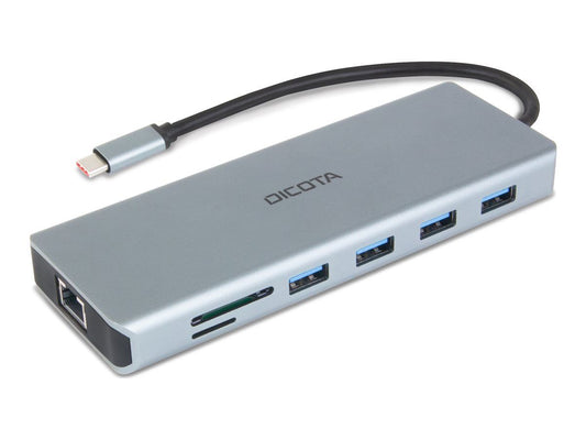 Dicota USB-C 13-in-1 Docking Station 4K HDMI/DP PD 100W
