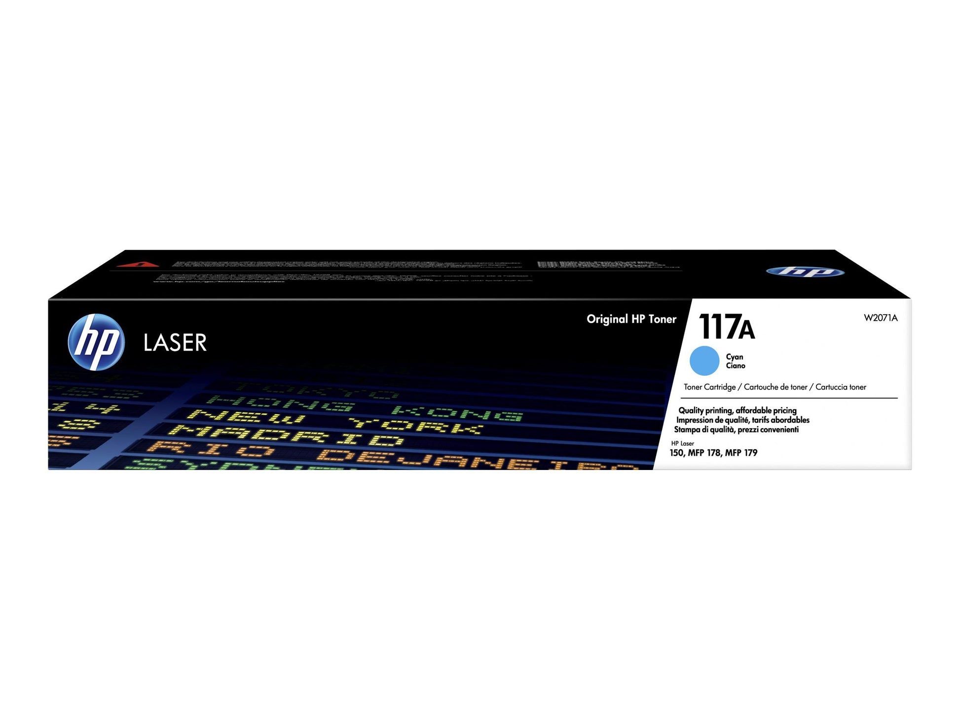 HP 117A Cyan LaserJet Toner Cartridge