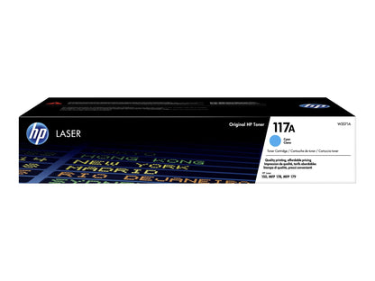 HP 117A Cyan LaserJet Toner Cartridge