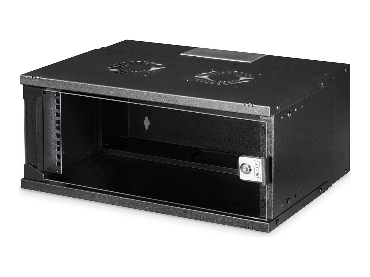 Digitus Wandgehäους SOHO PRO 4HE 19" μαύρο