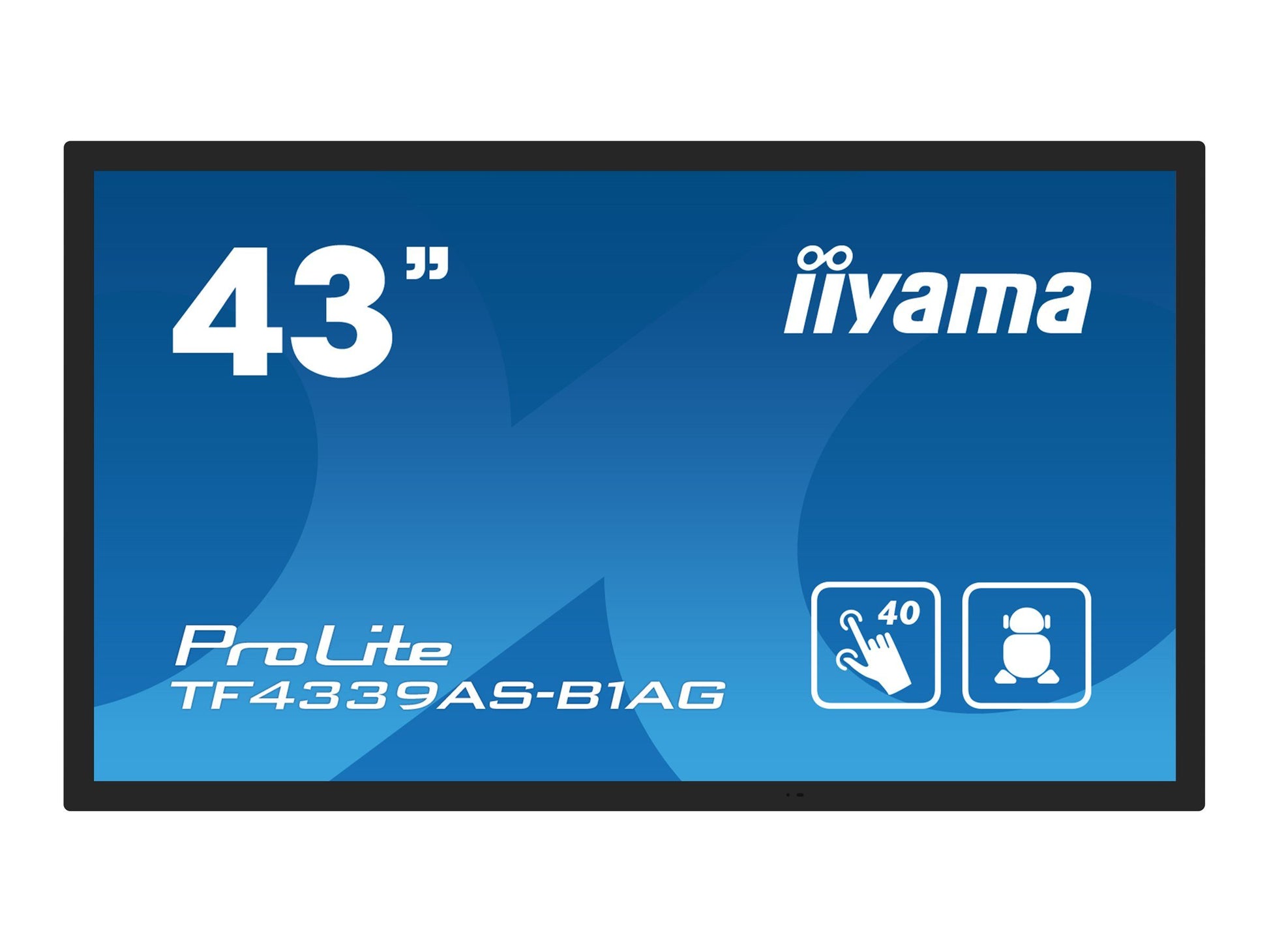IIYAMA 108cm (43") TF4339AS-B1AG 16:9 M-Touch
