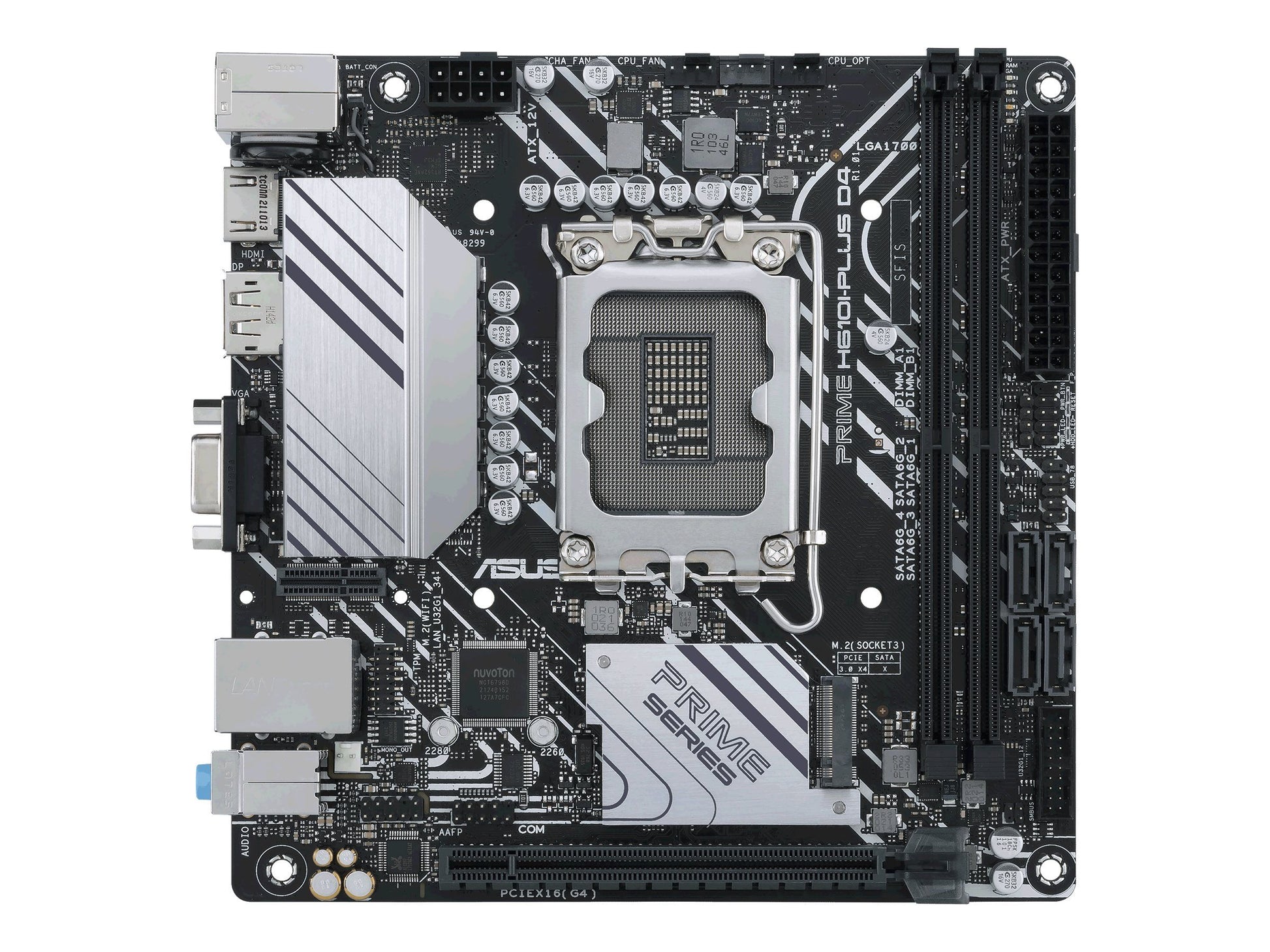MB ASUS PRIME H610I-PLUS D4-CSM (Intel 1700, DDR4, mITX)
