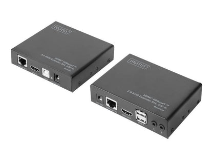 DIGITUS HDMI HDBaseT 2.0 KVM Extender Set 100m
