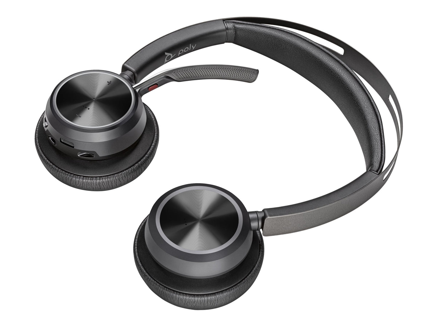 HP Poly Voyager Focus 2 USB-C Headset + USB-C/A Adapter