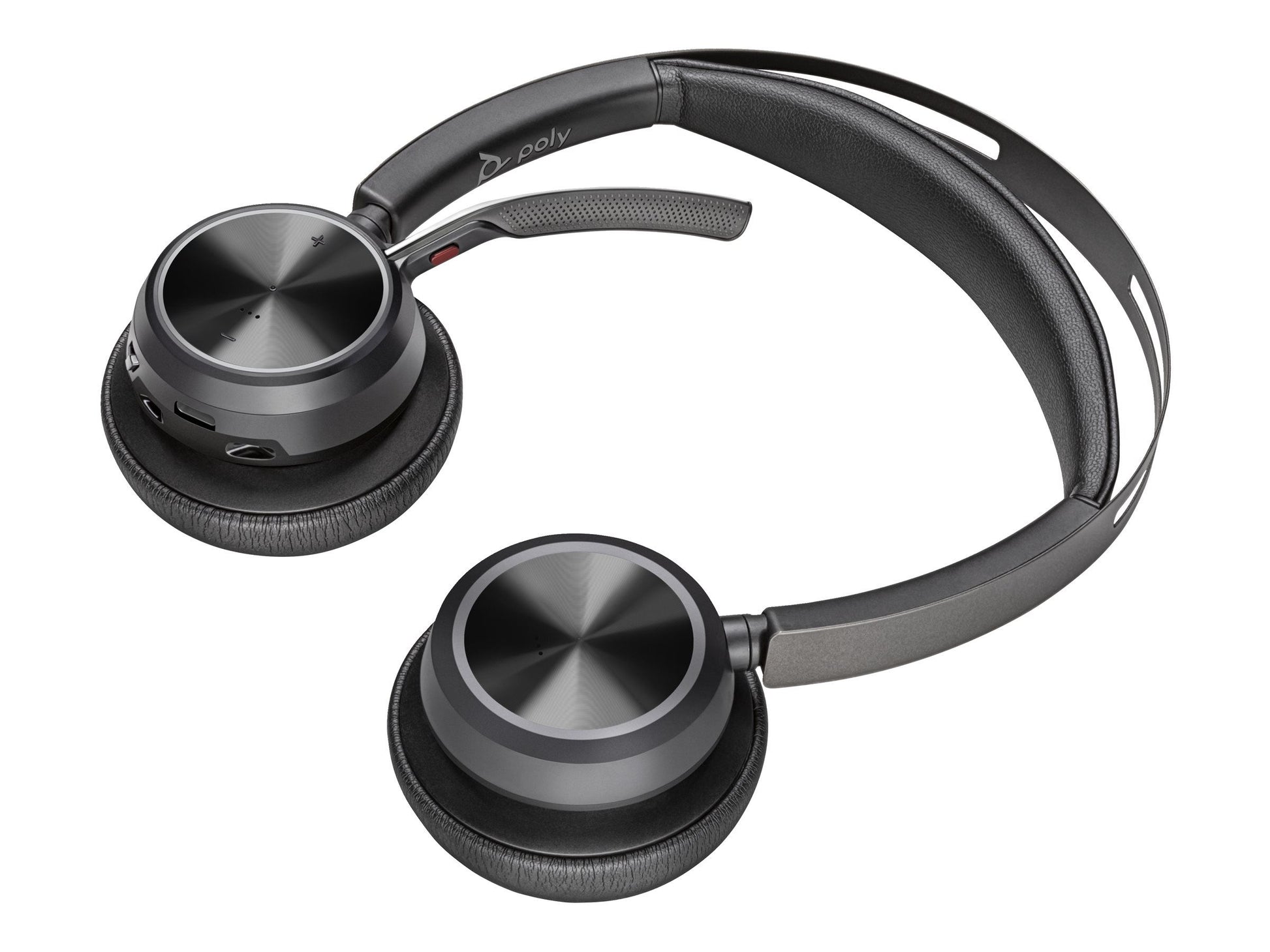 HP Poly Voyager Focus 2 USB-C Headset + USB-C/A Adapter