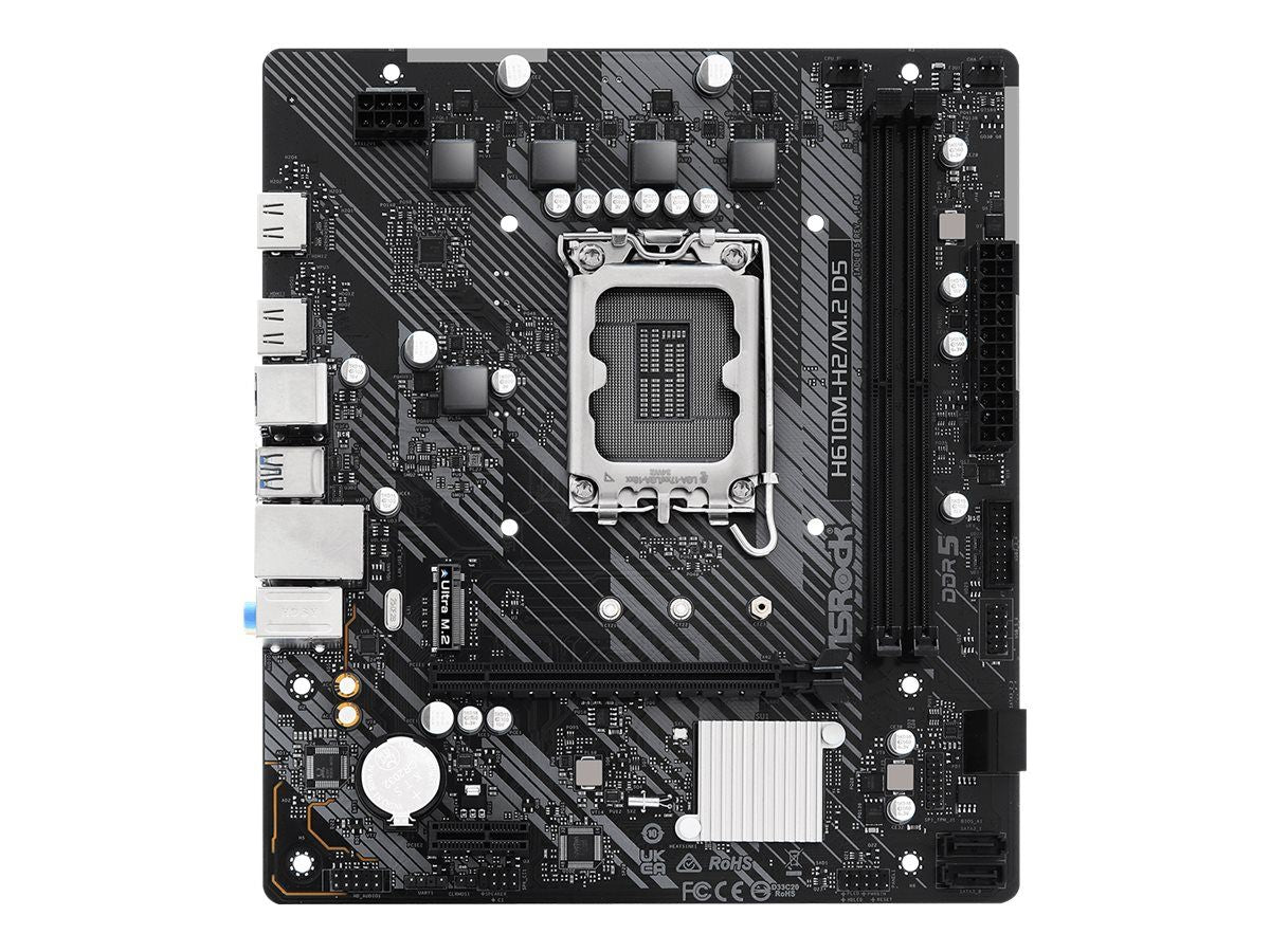 ASRock H610M-H2/M.2 D5 1700 mATX Motherboard
