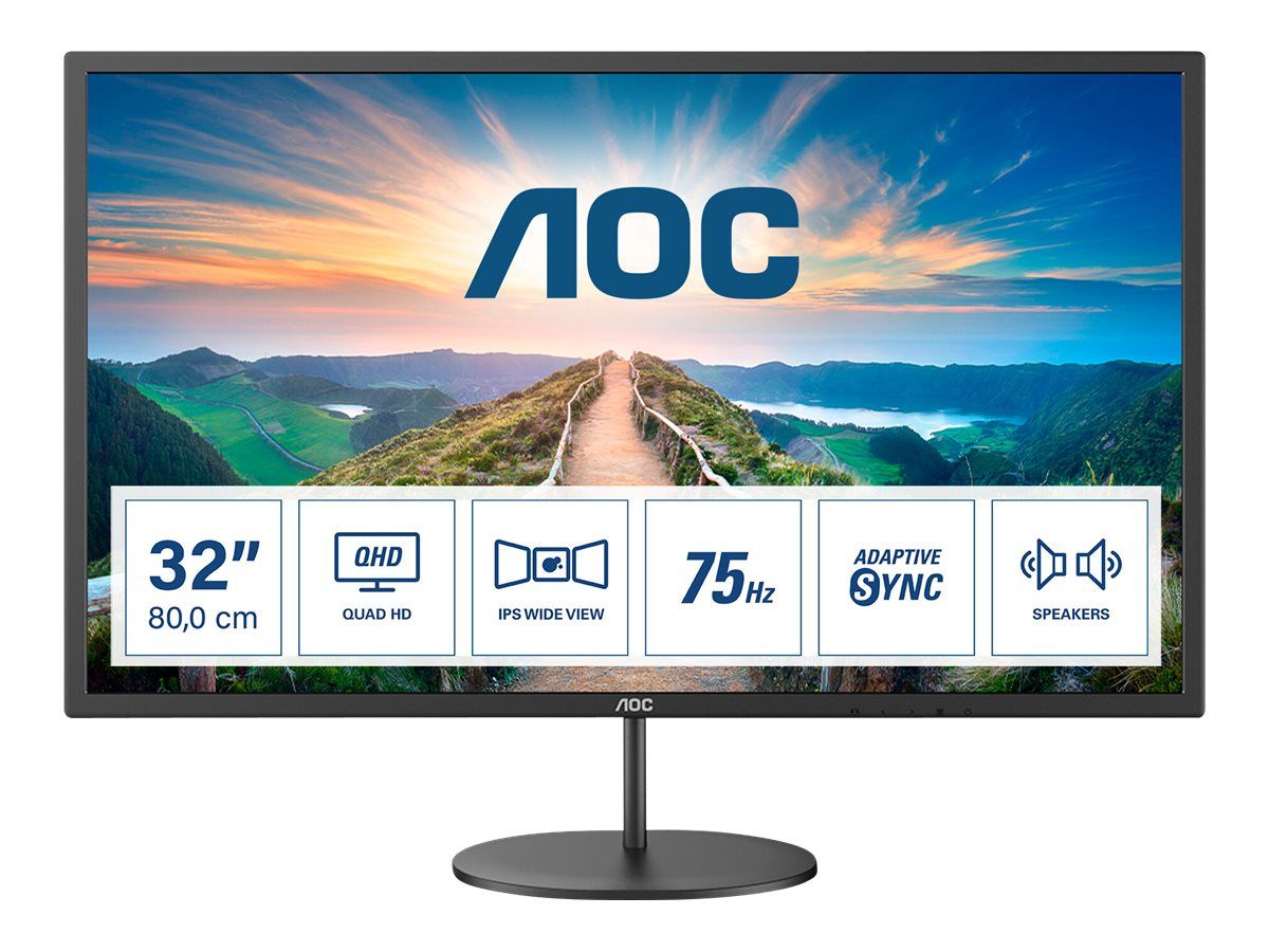 AOC 31,5" Q32V4 HDMI+DP IPS Monitor