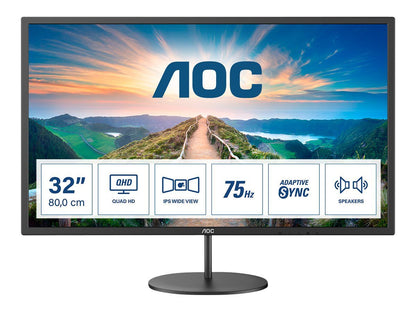 AOC 31,5" Q32V4 HDMI+DP IPS Monitor