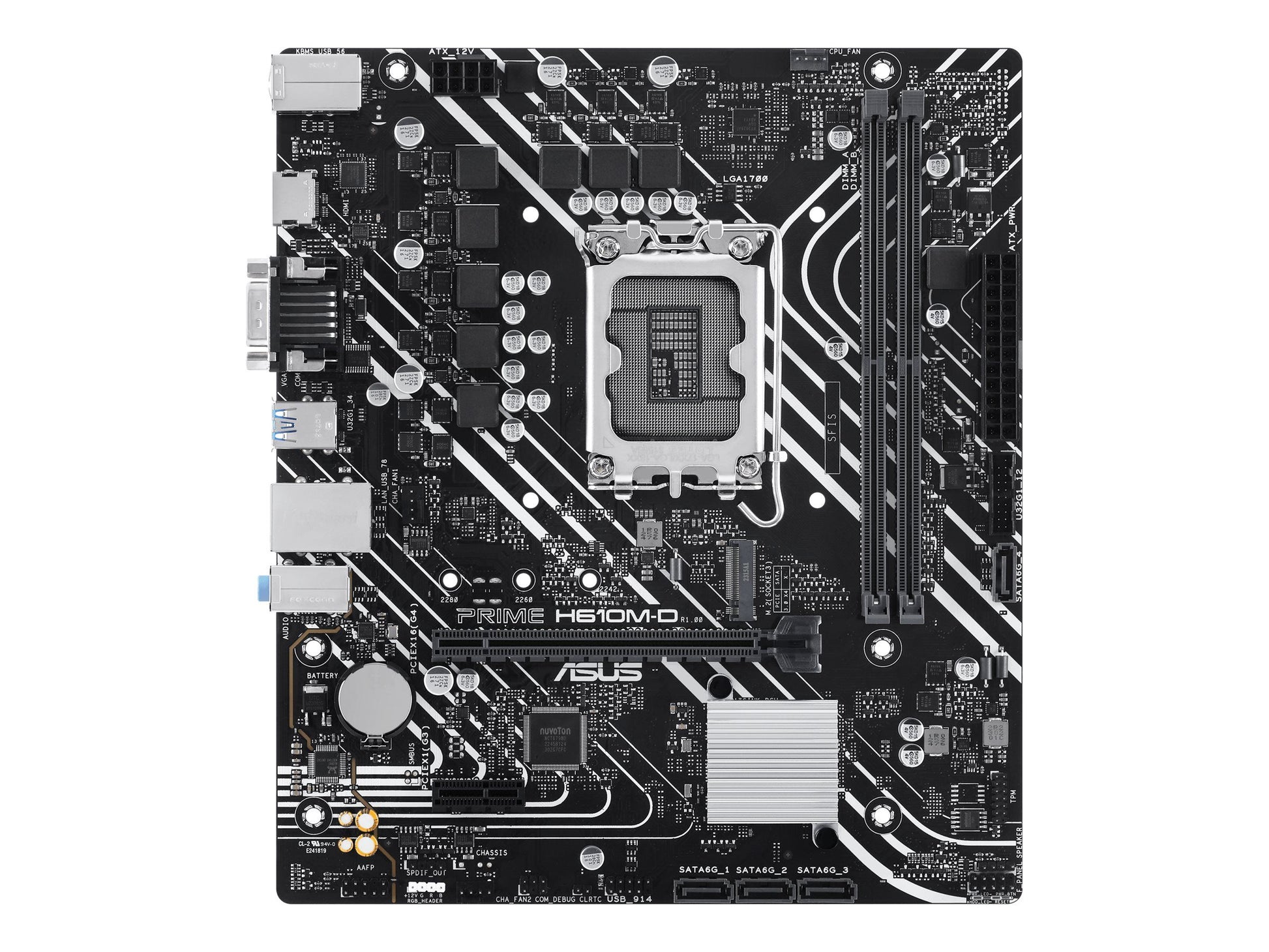 MB ASUS PRIME H610M-D (Intel, 1700, DDR5, mATX)