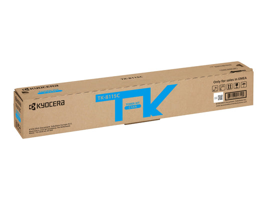 Toner Kyocera TK-8115C Cyan 6.000 Σελίδες