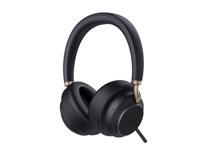 Yealink Bluetooth Ακουστικά BH76 Plus Teams Μαύρα USB-C/A