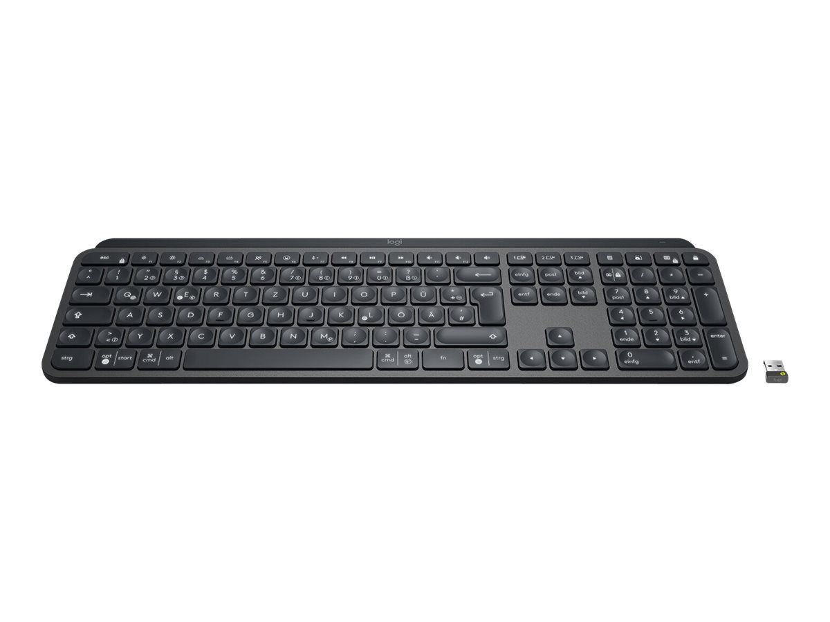 Logitech MX Keys Wireless Keyboard for Business - Graphite